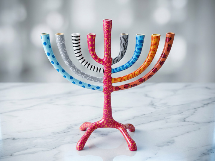 צמרת · ורוד וכחול